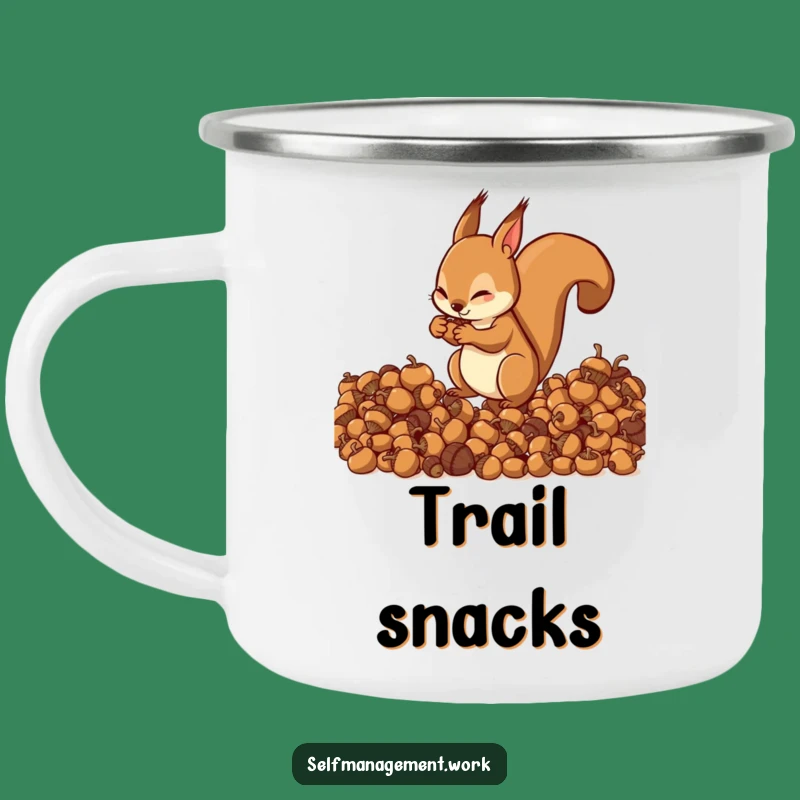Funny Squirrel Campfire Mug: Hilarious Outdoor Companion for Prepared Campers