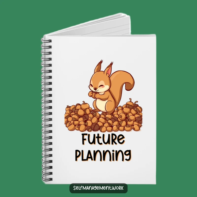 Funny Squirrel Planning Notebook: Hilarious Journal for Prepared Minds