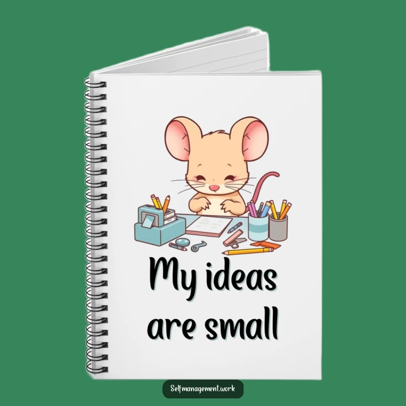 Funny Mouse Notebook: Jot Down Ideas with Meticulous Charm.