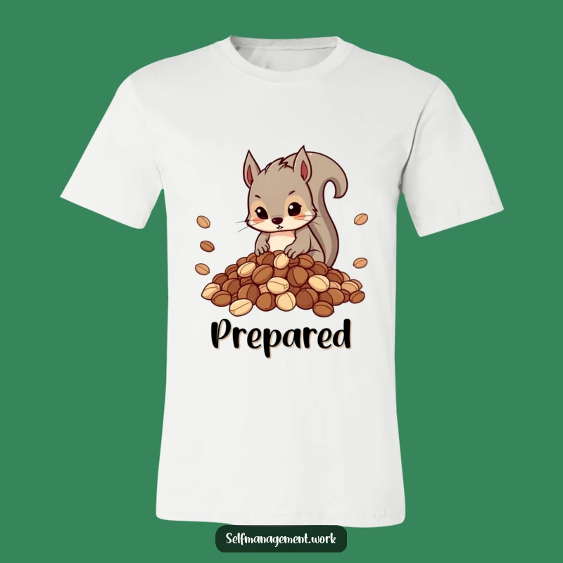 Funny Squirrel Nut Master Tee: Witty & Hilarious Gift for the Organized